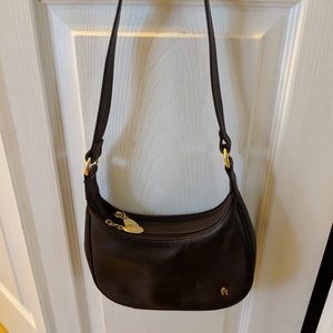 Compact Etienne Aigner leather purse